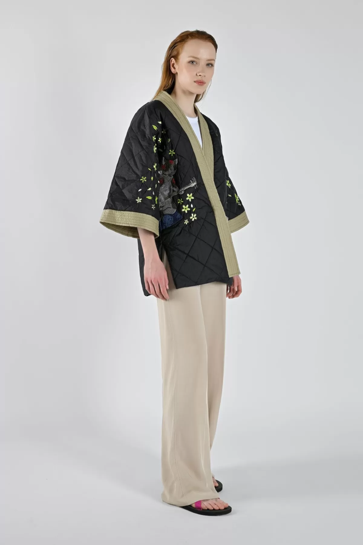 Outlet Canadian Classics Kimono Zoe Long Black